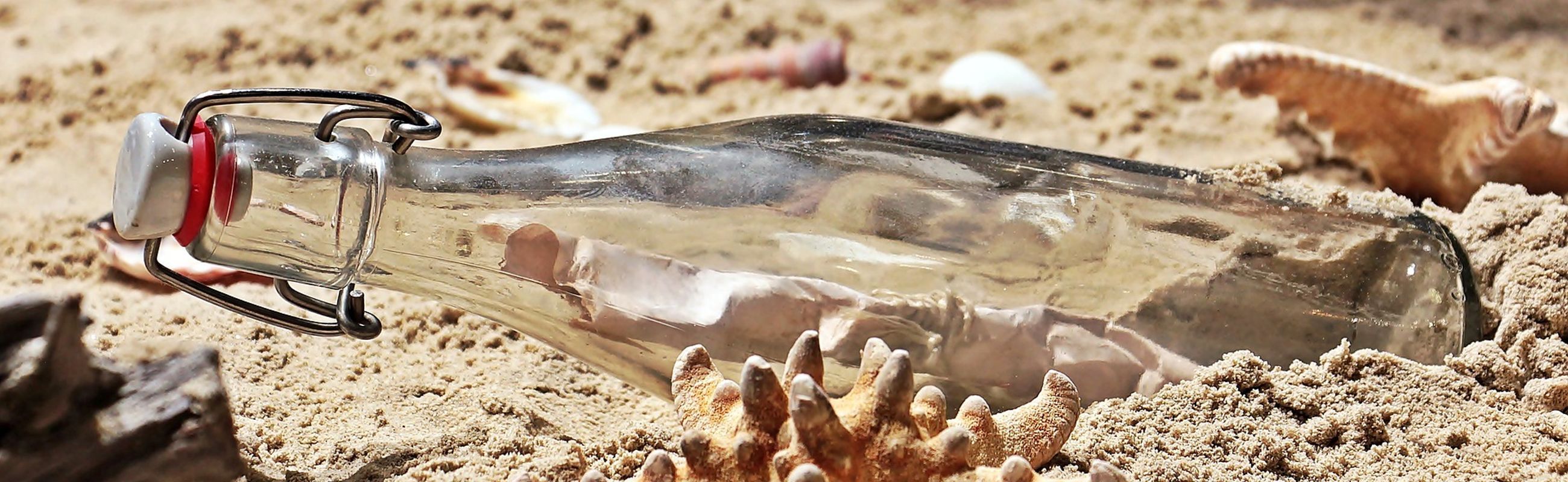 Message in a bottle Callantsoog beach