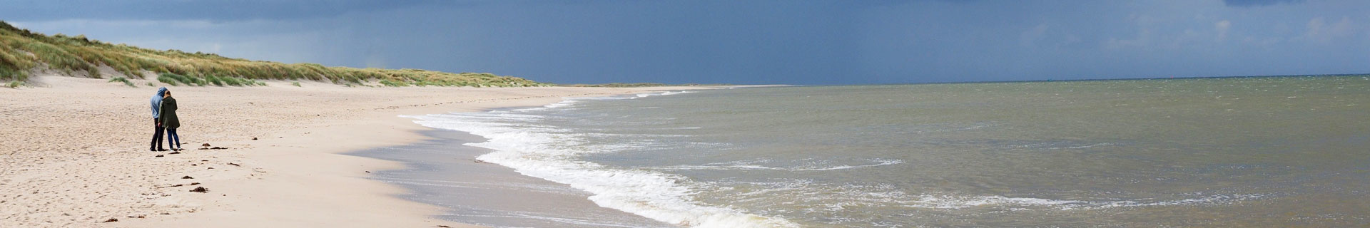 Strand in winter
